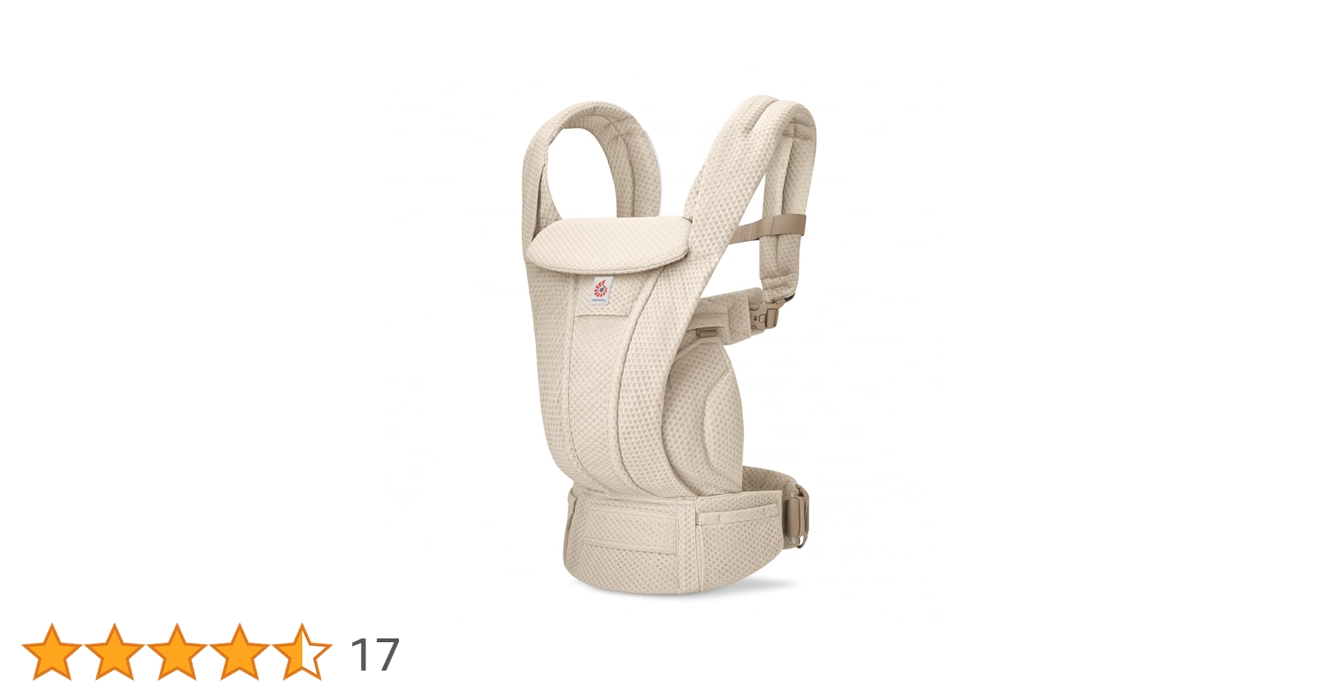 エルゴベビー 抱っこ紐 ベージュ メッシュ Ergobaby エルゴベビー OMNI Deluxe メッシュ (ナチュラル